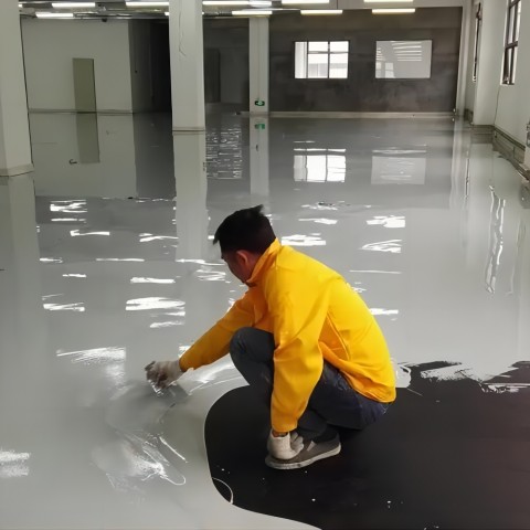 肇州防腐防静电地坪,防腐防静电自流平地坪
